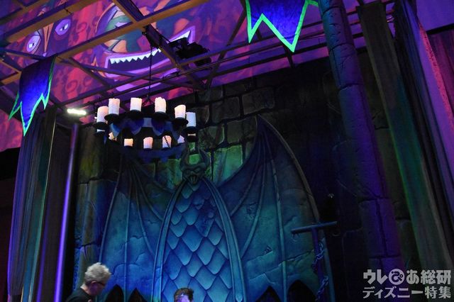 マレフィセントのグリーティングスペース