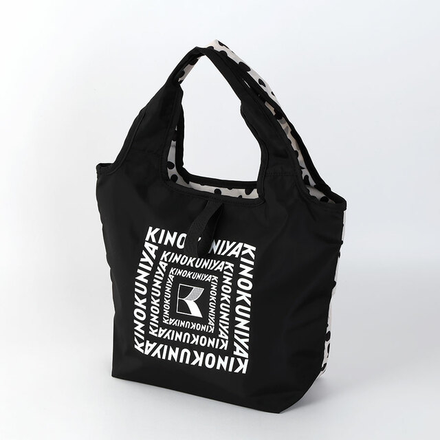 【紀ノ国屋 まとまる保冷バッグS】ダルメシアン/片面はシンプルな無地