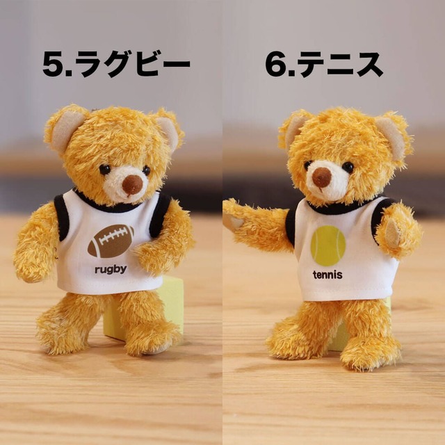 【クラブベア】ラグビー・テニス