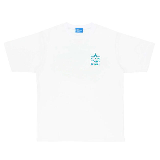 Tシャツ(S〜LL) 3,000円｜東京ディズニーリゾート「SUNNY SUNNY Summer」グッズ｜販売店舗：東京ディズニーランド「グランドエンポーリアム」、東京ディズニーシー「タワー・オブ・テラー・メモラビリア」｜発売日：2025年6月5日（木）