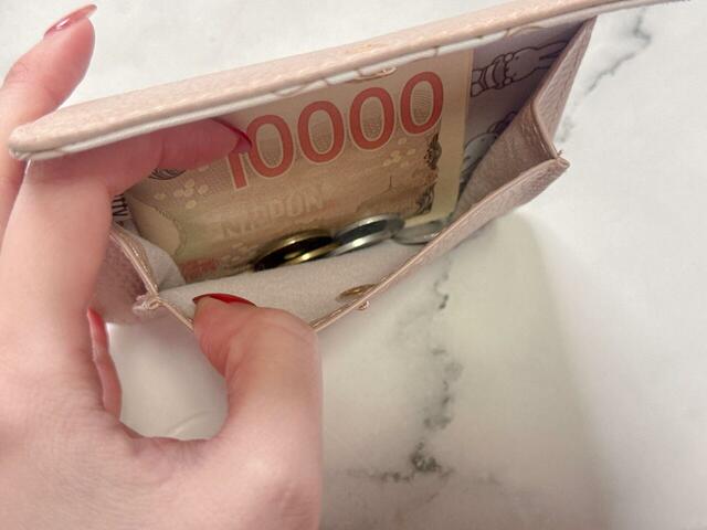 コインも取り出しやすい！